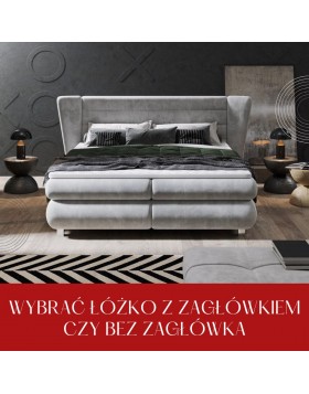 Wybrać łóżko z zagłówkiem czy bez zagłówka 